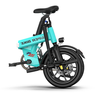 Angelol TikTok popular long mileage 16 inch folding electric bike electric bicycle super bike