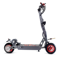 6000W large power belt drive fast off road electric scooter popular in adult scooter