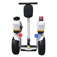 New fashion patrol scooter 19 inch fat tire two wheel electric chariot covered electric scooter